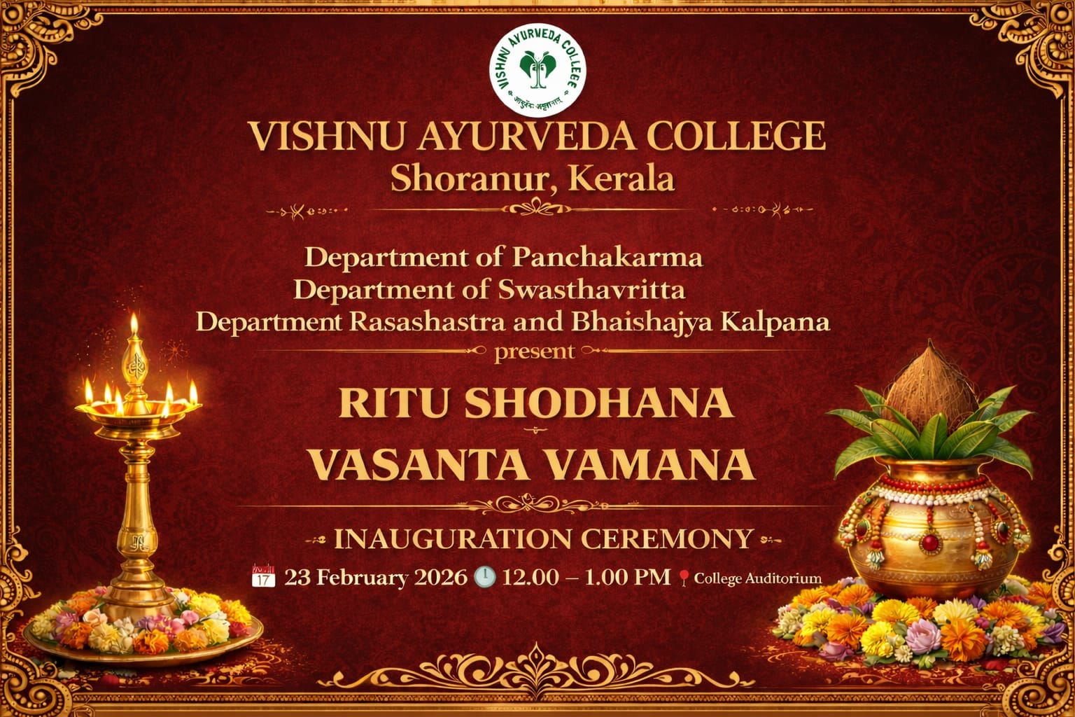 best ayurveda college in kerala